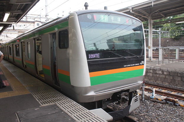 写真: 上野東京ライン　E233系3000番台U230編成