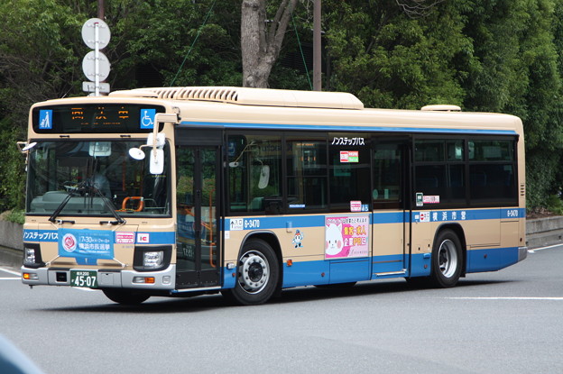 横浜市営バス　新型ブルーリボン　6-3470号車