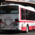 写真: 京阪バス　W-3165号車　後部　（2）