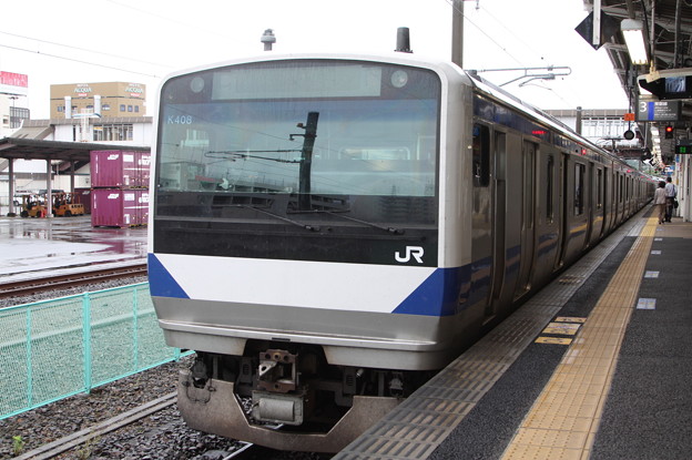 写真: 常磐線　E531系K408編成　346M　普通 上野 行
