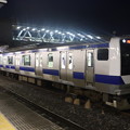 水戸線　E531系3000番台K551編成　試9725M　ワンマン試運転　友部駅発車　2021.01.15