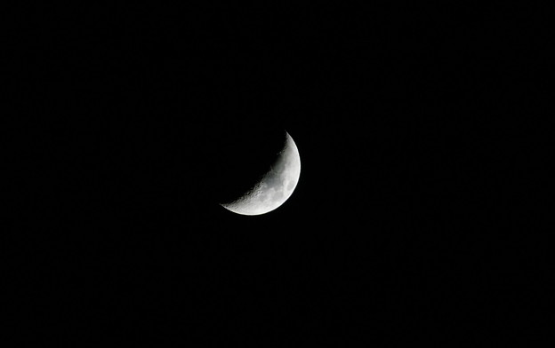 写真: 今宵のお月さん