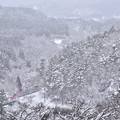 写真: 仙岩峠も雪２