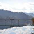 写真: 岩手　錦秋湖と北上線３