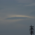 写真: 円盤雲