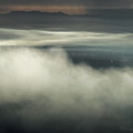 写真: 朝の流雲