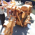 木製バイク