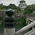 写真: 大阪城が見える橋