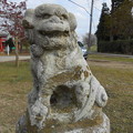 写真: 野田市関宿　八幡神社　狛犬