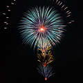 写真: 諏訪湖の全国新作花火競技大会2