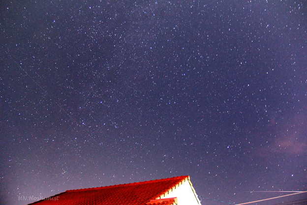 写真: ペルセウス座流星群の火球