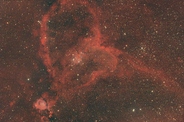 写真: IC1805 ハート星雲