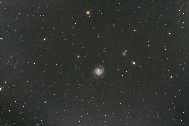 おとめ座の渦巻銀河　M61