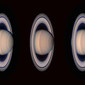 写真: 2019-08-03の土星と2020-08-15の土星で立体視