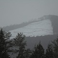 写真: ２月２日「山の雪」