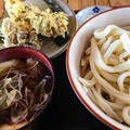 Photos: ねぎ肉汁うどんと舞茸天ぷら