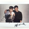 写真: ◆チョン・ジェヨン＆2PM テギョンの直筆サイン入りポラ　1名様