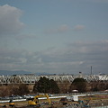 写真: 赤川橋が見えてきた〜