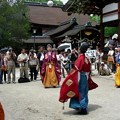 写真: 藤森神社の蹴鞠
