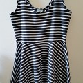 Photos: Stripe dress size L[$8]