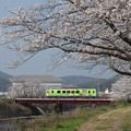 写真: おれんじ鉄道の春