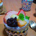 写真: 桃のケーキ of サンタムール
