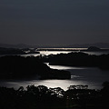 写真: 月の光り・松島