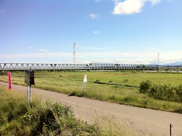 写真: 石狩川橋梁