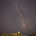 写真: 野島崎灯台にて　天の川