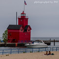 写真: Big Red Lighthouse