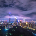 写真: 台北夜景