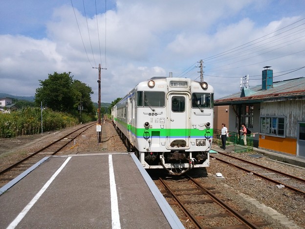 写真: JR北海道　キハ40　石狩月形駅