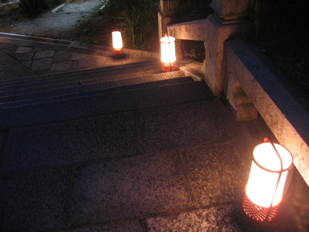 写真: 京都の夜景。