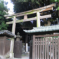 写真: East torii of Ushijima jinja