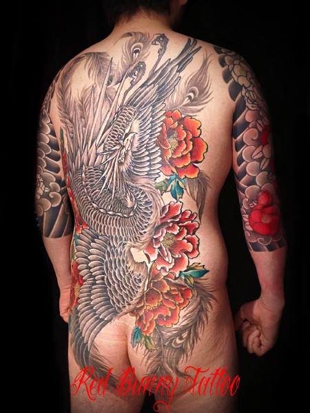 鳳凰 刺青 タトゥーデザイン・画像の紹介 tattoo 東京