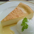 写真: 柚子のチーズケーキ&シャーベット（2007年）アップ