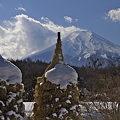 写真: 冬富士