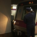 東京メトロ半蔵門線九段下駅4番線 押上行き表示確認