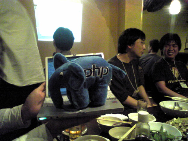 写真: elePHPant in PHP懇親会