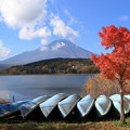 写真: 富士と紅葉2