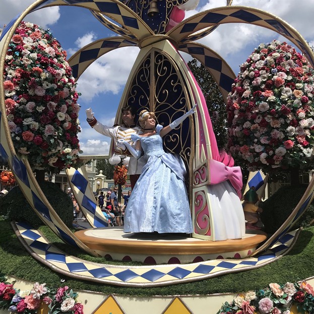 写真: Cinderella and Prince Charming 8-20-18
