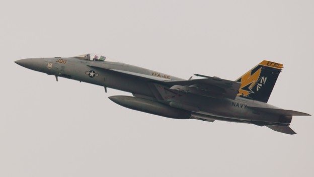写真: FA-18E EAGLES NF300