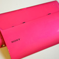 写真: Sony Tablet P着せ替えカバー（ピンク）