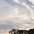 写真: 坂ノ下上空の虹
