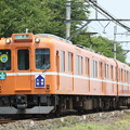 写真: 養老鉄道600系(ラビットカー・大垣揖斐板)