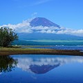 Photos: 富士三昧：水溜りの逆さ富士