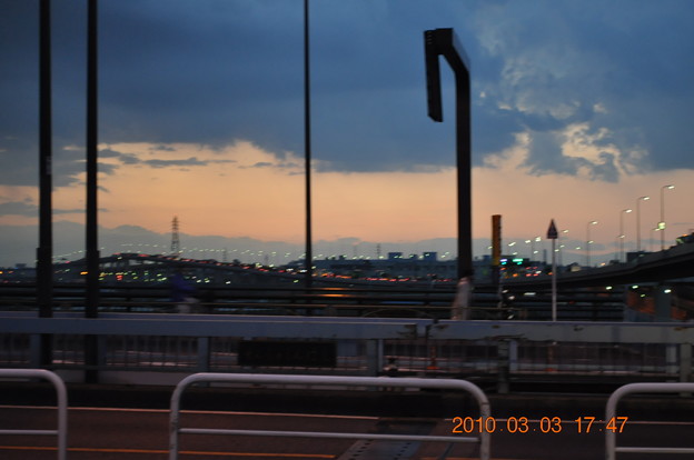 写真: 千住新橋の夕景_DSC_3978