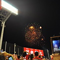 写真: 神宮球場の花火２０１０年夏_DSC_1257