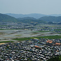 写真: 八幡山からの近江八幡の町並み_01