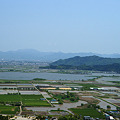 写真: 八幡山からの近江八幡の町並み_02